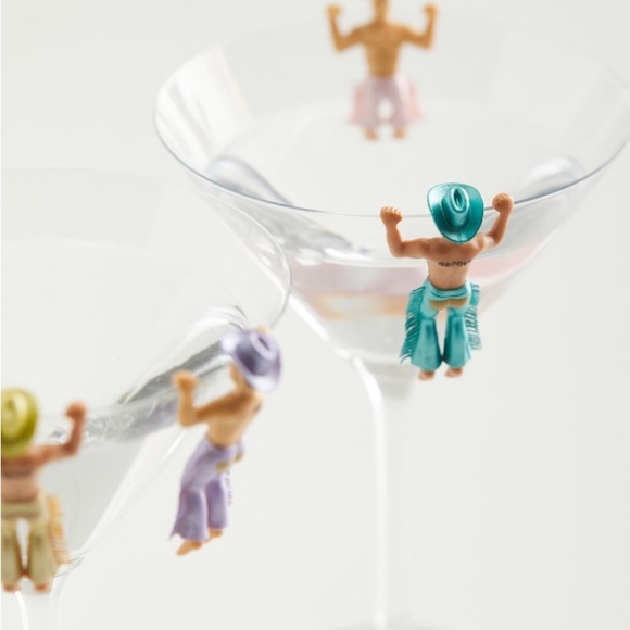 NWT Disco Cowboy Drink Marker Set - Picture 1 of 9